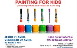 Painting for kids avec Claire Astheber