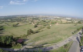 Vue sur la plaine du Forez depuis Saint-Bonnet-les-Oules