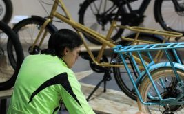 Visite guidée en famille de l'exposition Bicyclette(s), faire des vélos