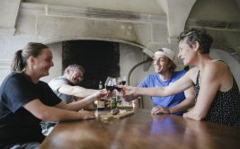 Wine and food cycling tour with Wine and Ride