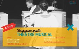 Stage théâtre musical 6-9 ans