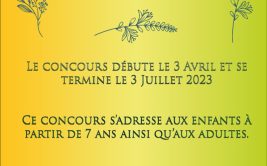 Concours de devinettes, charades, dessins, sur le thème des fleurs