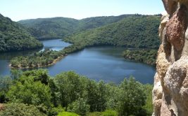 Point de vue depuis le village de Saint-Victor-sur-Loire