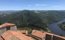 Point de vue depuis l'église de Chambles