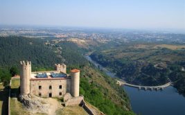 Point de vue depuis le château d'Essalois