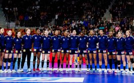 Match de handball féminin France/ Lettonie