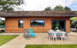 Maison en bois, bord de Loire