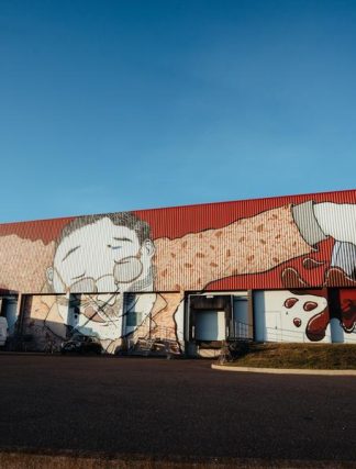 Ca se mange sans fin - Fresque Ella et Pitr