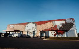 Ca se mange sans fin - Fresque Ella et Pitr