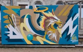 Fresque de Kat&Action - Oeuvre de street art