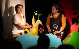 Spectacle "Cocon" de la compagnie Konsldiz