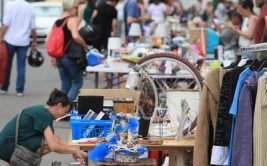 Vide-grenier à Saint-Victor-sur-Loire