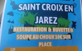 Vide greniers et soupe aux choux à Sainte-Croix-en-Jarez