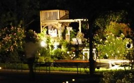 Rdv aux Jardins - Déambulation nocturne musicale et poétique dans la Roseraie illuminée