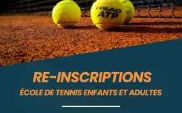 Inscriptions à l'Ecole de Tennis enfants et adultes du TC Saint-Galmier