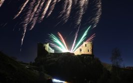 Feu d'artifice du Festival des légendes
