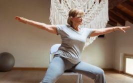 Yoga sur chaise