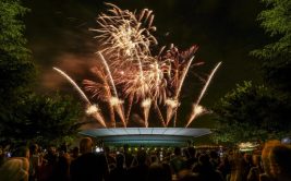 Feu d'artifice au Zénith
