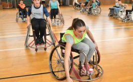 Découverte du handi-basket-fauteuil