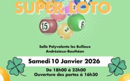 Super Loto du Club de Badminton d'Andrézieux Bouthéon