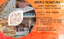 Atelier bonus créatif et festif : Apéro Peinture