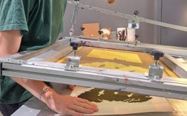Estampille, Screen printing workshop