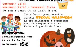 Goûter créatif spécial Halloween