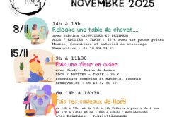 Atelier "Fais une fleur en osier" - Initiation à la Vannerie