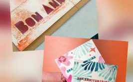 Atelier Carte pochoir