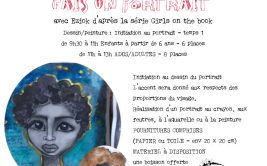 Atelier "Fais un portrait avec Eziok", initiation au dessin