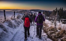 Veillée nordique avec repas montagnard à l'Auberge du Tremplin