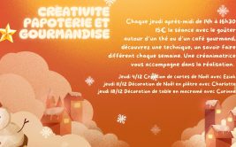 Créativité, Papoterie et gourmandises - spécial Noël