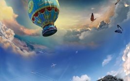 Projection - Dream to fly en 3D