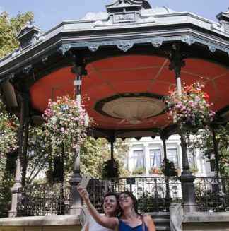 The bandstand