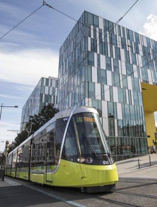 Le tram et la Grand'Rue