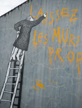 Laissez les murs propres - Fresque Ella et Pitr