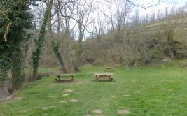 Picnic area of Sainte Croix en Jarez