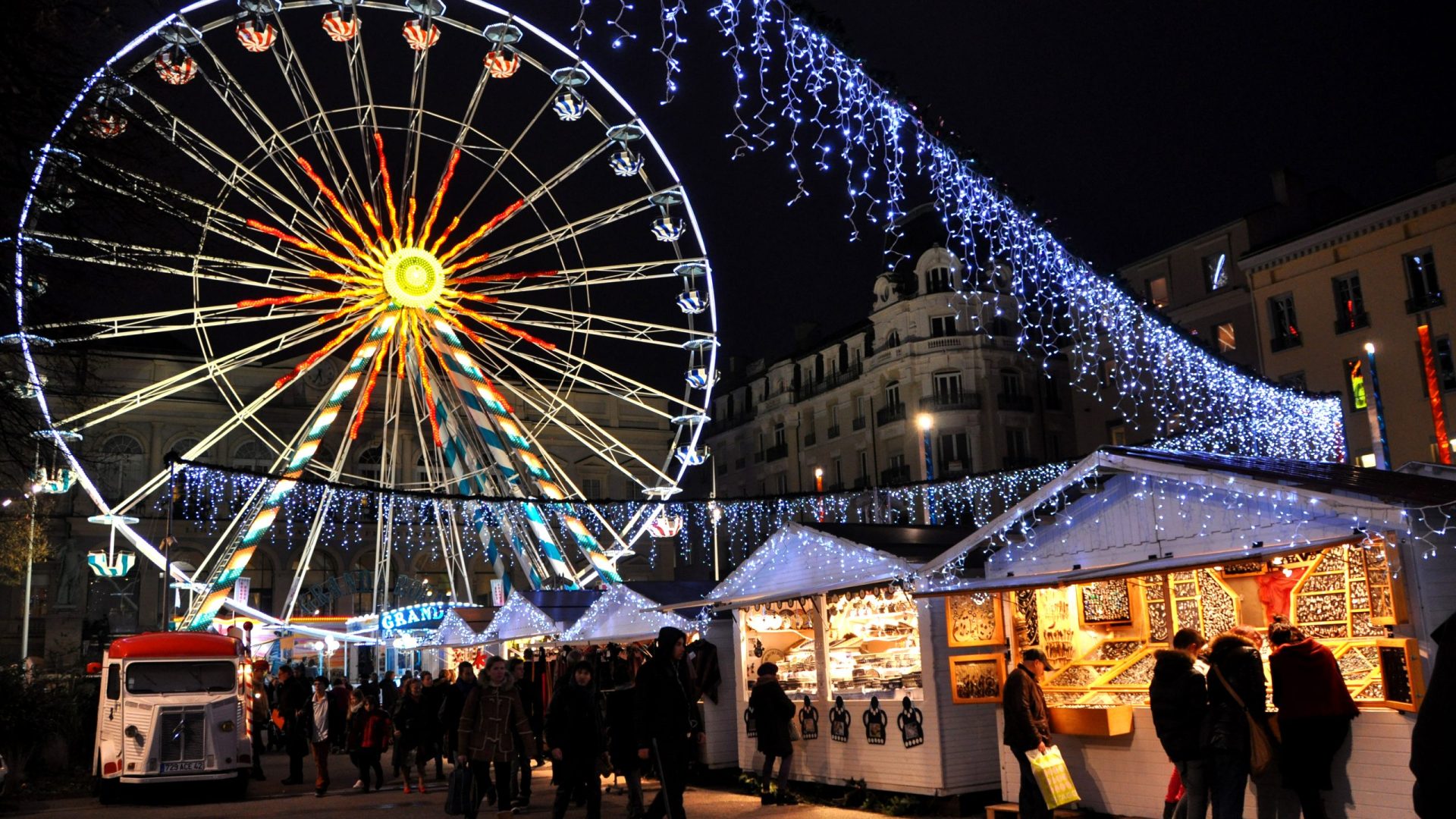Marché de Noël à Saint-Etienne Métropole