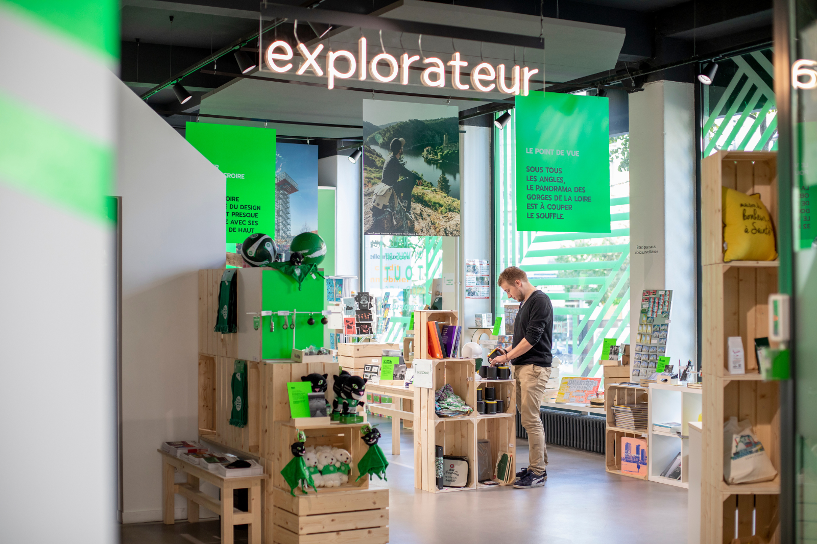 Explorateur boutique