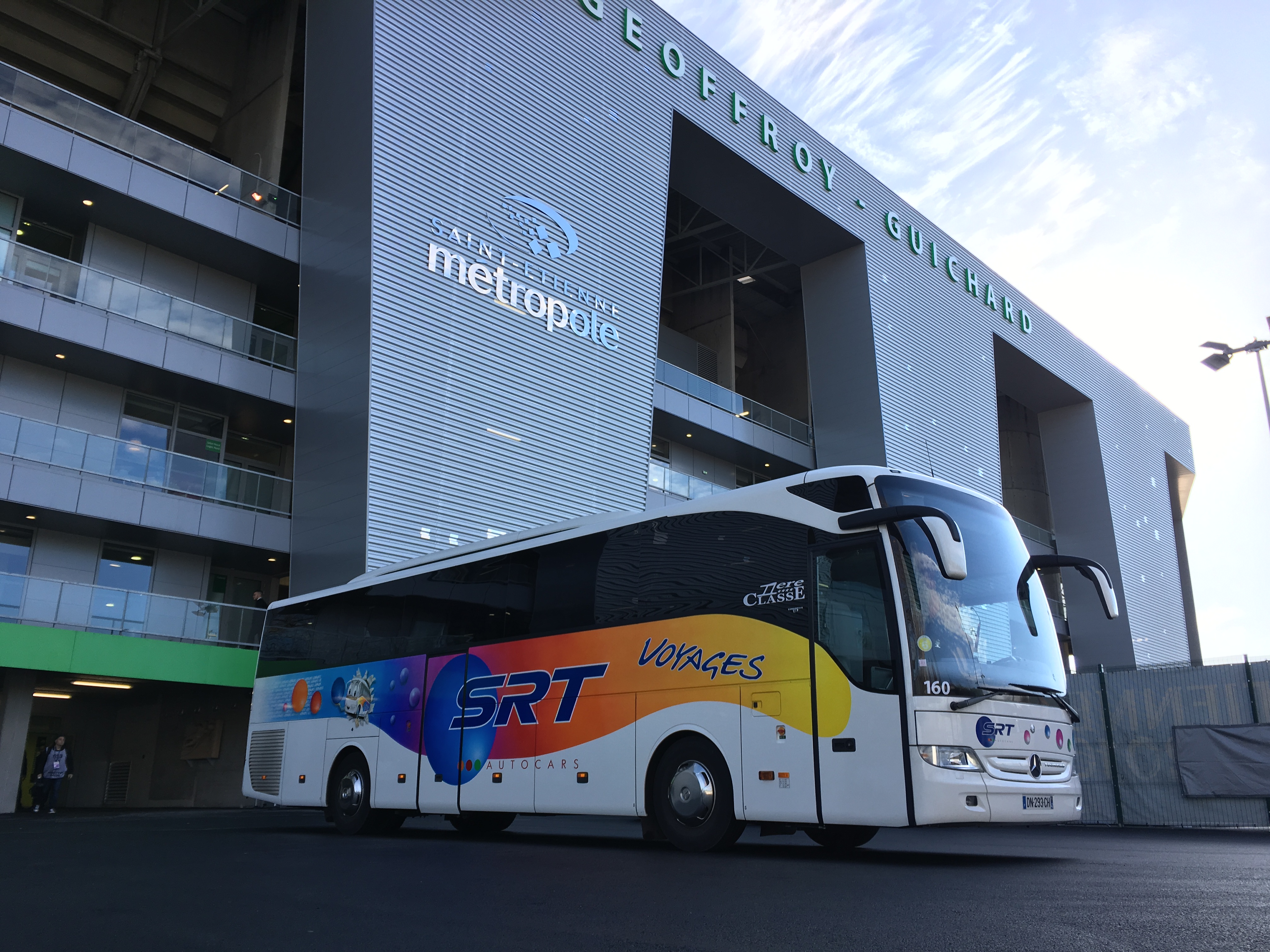 SRT Autocars - Bus - Stade Geoffroy-Guichard