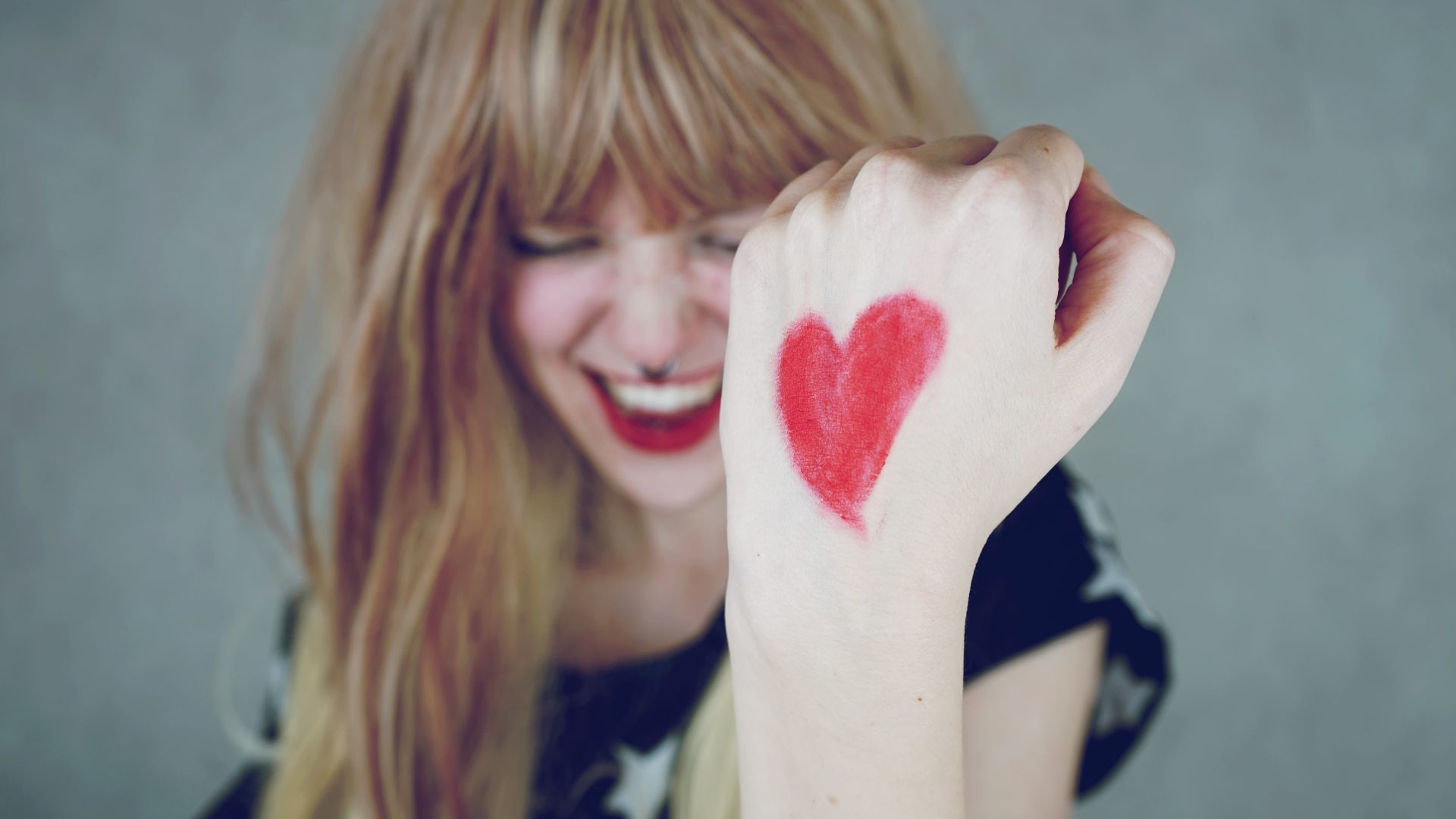 Coeur - Main - sourire